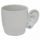 Чашка "Ухо с бриллиантом"